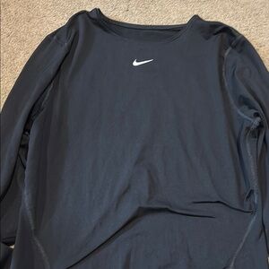 Nike Black Long Sleeve Top